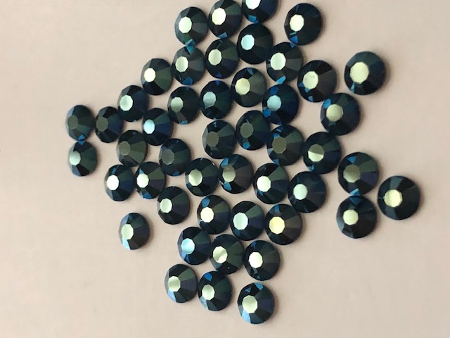 72 pieces 20ss CRY BLUE FLARE Preciosa Maxima Rhinestones